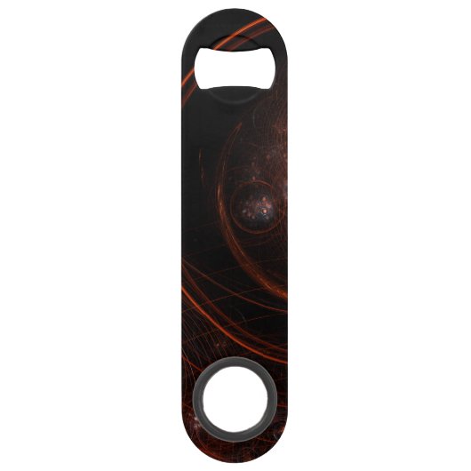 Abstracte Starlight-kunst Speed Flessenopener (Voorkant)