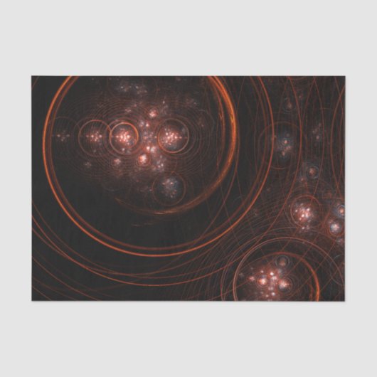 Abstracte Starlight-kunst Tissuepapier (Voorkant)