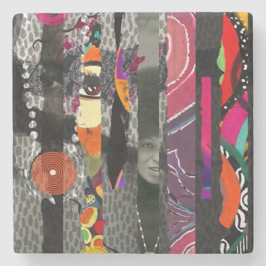 Abstracte Statement Onderzetter Ontwerp (Voorkant)