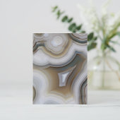 Abstracte steen briefkaart (Staand voorkant)