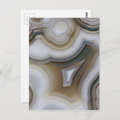 Abstracte steen briefkaart (Voorkant / Achterkant)