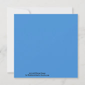 Abstracte stekelige kam met pieken in een patroon  kaart (Achterkant)