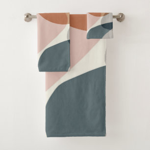 Abstracte stenen vormen finesse #2 #geometric #wal bad handdoek
