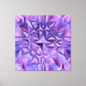 Abstracte ster canvas afdruk (Voorkant)