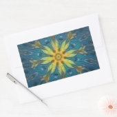 Abstracte sticker onder water (Envelop)