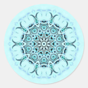 abstracte sticker van zeelieden
