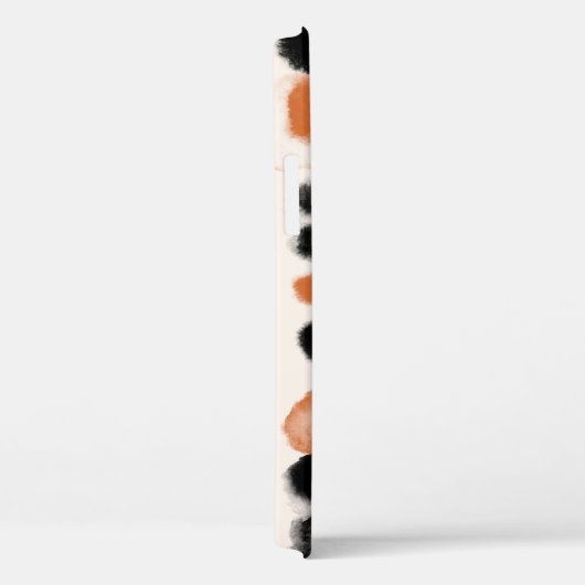 Abstracte stippen: Waterverf geometrie. Case-Mate iPhone Case (Achterkant / Rechts)