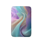 Abstracte stoftextuur in pasteltinten badmat (Voorkant Verticaal)