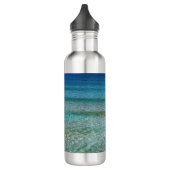 Abstracte strandachtergrond 42 waterfles  (Links)