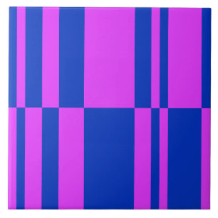 Abstracte strepen (op grote schaal) tegeltje