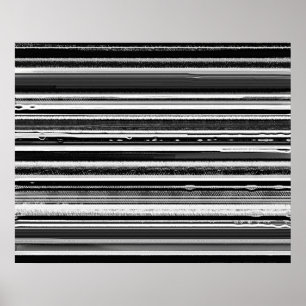 Abstracte stripes poster