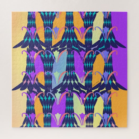 ABSTRACTE STROMEN ZUIVEREN LEGPUZZEL (Verticaal)