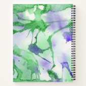 Abstracte stroom notitieboek (Achterkant)