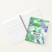 Abstracte stroom notitieboek (Binnen)