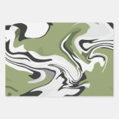 Abstracte stroom van Natuur Inpakpapier Vel (Voorkant 3)