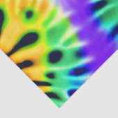 Abstracte stropdas Dye Adire Pattern Tissuepapier (Detail)