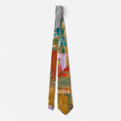 Abstracte Stropdas Gold #8 (Achterkant)