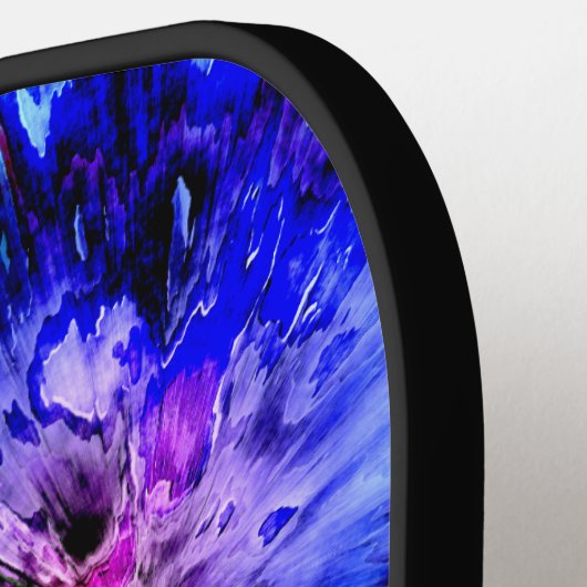 Abstracte stropdas pickleball paddle (Links Detail)