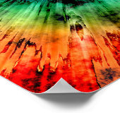 Abstracte stropdas poster (Hoek)