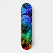 Abstracte stropdas skateboard (Voorkant)