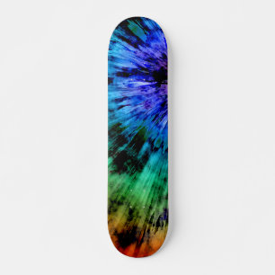 Abstracte stropdas skateboard
