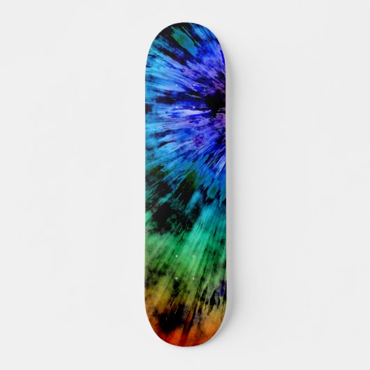 Abstracte stropdas skateboard (Voorkant)