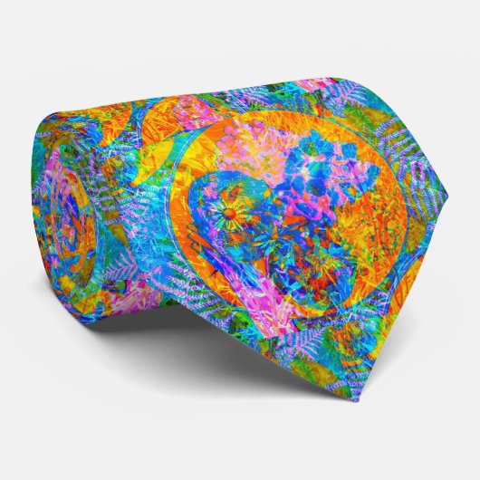 Abstracte Stropdas van het Abstract Ontwerp met me (Opgerold)