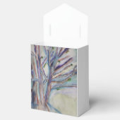 Abstracte structuur bedankdoosjes (Geopend)