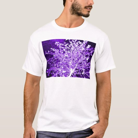 Abstracte structuur t-shirt (Voorkant)