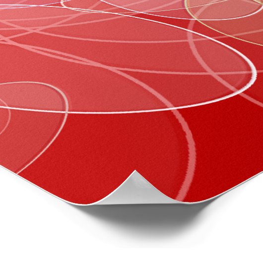 Abstracte structuur van het rode hoekeffect. Tekst Poster (Hoek)