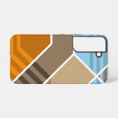 Abstracte subductie zone - Geologist's Samsung Galaxy Hoesje (Achterkant horizontaal)