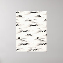 Abstracte Sumi-inktwas Zen-rijstpapier Minimalisti