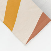 Abstracte Sun Moon Boho Posters Fleece Deken (Hoek)