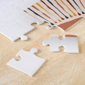 Abstracte Sun Moon Boho Posters Legpuzzel (Zijkant)