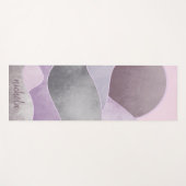 Abstracte Sun Mountains gepersonaliseerd Yogamat (Voorkant (horizontaal))