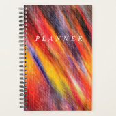 Abstracte Sunset Color Planner (Voorkant)