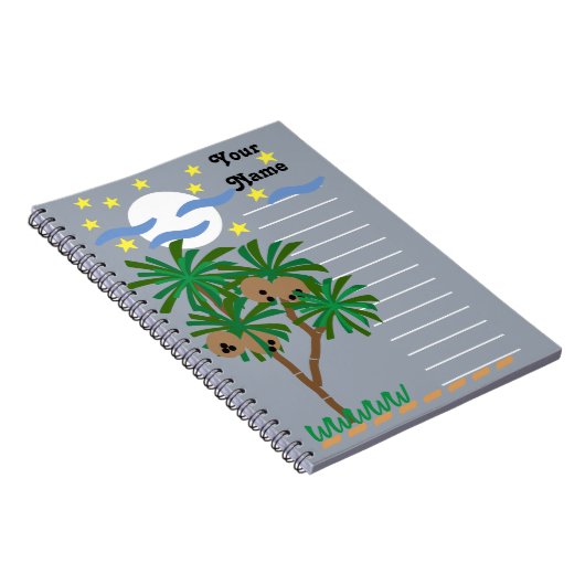 "Abstracte symbolen" briefpapier Notitieboek (Rechterzijde)