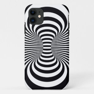 Abstracte tapecircuits iPhone 11 hoesje