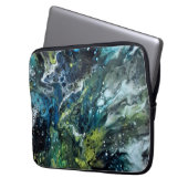 Abstracte tas. laptop sleeve (Voorkant Links)