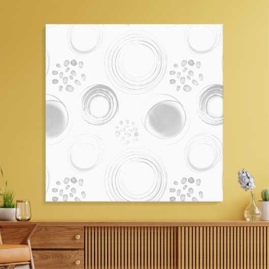Abstracte tekencanvas afdrukken (Insitu (Woonkamer))