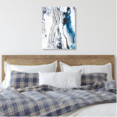 Abstracte tekencanvas afdrukken (Insitu (Slaapkamer))