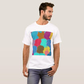 Abstracte tekening t-shirt (Voorkant volledig)