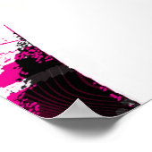 Abstracte tekenkleuren poster (Hoek)