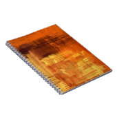 Abstracte textuur. 2d illustratie. Expressieve han Notitieboek (Rechterzijde)