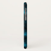 Abstracte textuur Blauwe Nebula Case-Mate iPhone Case (Achterkant/links)