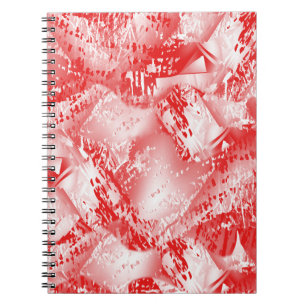 Abstracte textuur herhaalt een creatief modern pat notitieboek