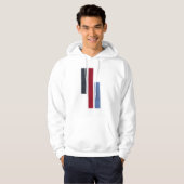 "Abstracte textuursamenstelling" Hoodie (Voorkant volledig)
