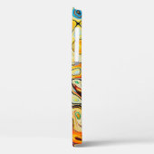 Abstracte textuurstructuur kleurig Case-Mate iPhone case (Achterkant / Links)