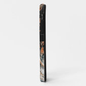 Abstracte tijgerstrips iPhone-Design Black Case-Mate iPhone Case (Achterkant/links)