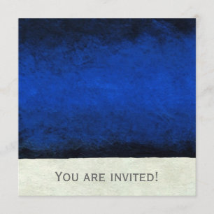 Abstracte Times Two ~ Invitations BACHELOR Kaart